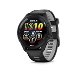 Garmin Forerunner 265 Reloj Inteligente para Correr con GPS, Pantalla Táctil AMOLED, Métricas Optimizadas, Planes de Entrenamiento, Pay, Música, Autonomía de 13 Días, Negro