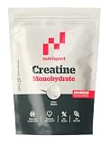 NUTRISPORT - Pack 3 Unidades (600g total) - Creatina Monohidrato, Sabor Neutro
