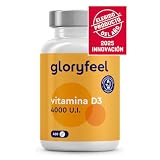 Vitamina D3 4000 UI Alto contenido - 400 Comprimidos (+1 año) - Apoya Huesos, Articulaciones y Sistema Inmunológico - Colecalciferol Vitamina D Natural - Vegetariano, sin gluten y sin aditivos