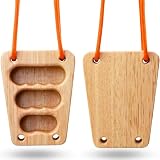 Hangboard de Entrenamiento Portátil para Escalada | Tabla Multipresa de Escalada de Madera | Aumenta tu Fuerza y Resistencia en los Dedos | Mejora tu técnica | Diapasón escalada | Presa escalada
