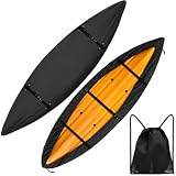 Funda para Kayak para DAG/RTM Tiwok EVO Luxe, Cubierta 420D Resistente al Agua con Correas Antiviento y Hebillas Ajustables para Exterior