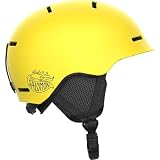 Salomon Orka Casco de Esquí para Niños, Snowboard Protección, Comodidad óptima, Estilo deportivo Para tus Aventuras de Nieve, Amarillo, Small 49-53