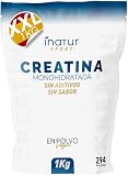 Creatina Monohidratada en polvo 1kg / 294 dosis - 100% Creatina Monohidrato Micronizada - Pura - Sin aditivos - Sin Sabor - Vegana - SIN GLUTEN - Incluye dosificador - Alta solubilidad