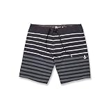 Volcom Mod Tech - Bañador para Hombre, 20 Pulgadas, Color Negro, Talla 36, Negro, 48