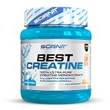 Best Creatine - 500 g - Creatina monohidrato micronizada - Creatina en polvo sin sabor - Creatine monohydrate - Creatina 500g - Creatina monohidratada en polvo pura (500 g)