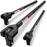 Arwealxs 3Pzs Barra Rompedora, 1/4'-18cm, 3/8'-30cm, 1/2'-40cm Mango Articulado, Barra Disyuntor, Reparación de Automóviles y Motocicletas