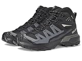 Salomon X Ultra 360 Mid GTX - Tenis de senderismo para hombre, Negro/imán/peltre, 46 EU