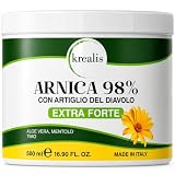 Crema de Árnica Extra Strong - Masaje Muscular y Articulaciones 500 ml