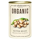 Eat Wholesome Haricots Blancs Bio, 400 g (Lot de 12)