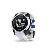 Garmin Instinct 3 Solar, Reloj Inteligente con GPS, Blanco