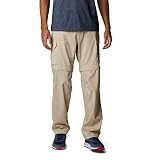 Columbia Hombre Pantalones Utilitarios Convertibles, Silver Ridge