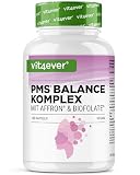 vit4ever Complejo PMS - 180 Cápsulas - Con Affron® y Biofolate®