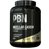 PBN Caseína Micelar, Vainilla, 2kg | 23g de Proteína, Liberación Lenta, Recuperación, Vegetariano, Nutrición Deportiva