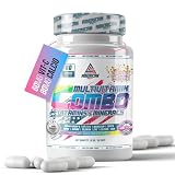 AS American Suplement | Multivitamínico Combo | 100 g | 60 Cápsulas | Aporte Extra de Energía | Contiene Ácido Fólico, Hierro y Calcio | Favorece el Bienestar General