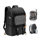TARION Pro PBL Mochila para cámara Bolsa grande para cámara con compartimento para computadora portátil Bolsa para cámara DSLR profesional Mochila para viajes de senderismo