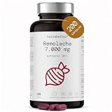 Remolacha Capsulas 7000mg | 200 Cápsulas Veganas | Extracto de Remolacha Beetroot | | Fabricado en España | Sin Estearato de Magnesio ni Dióxidosnutrabetter®