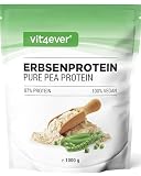 vit4ever Proteína de Guisante en Polvo – 1000 g – 87% de Proteína – Vegano | 100% Aislado - De Guisantes Amarillos - Natural - Sin aditivos - Sin Gluten - Sin Lactosa - Analizado en Laboratorio