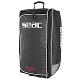 SEAC SUB 8002908432664, Bolsas Con Ruedas Unisex Adulto, Negro, 130 Lt