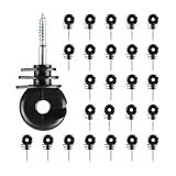 FENSMILE 25 Piezas Aisladores de Anillo, Longitud Total 90mm