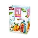 Castello since 1907 Té Frío (Ice Tea - Iced Tea) Zero & Instantáneo | Mango | 12 sobres | 1 sobre = 500 ml de Té | 0 Calorías | 0 Azúcar | 0 Aspartamo