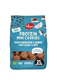 El Granero Integral - Mini Cookies Proteicas de Cacao y Coco BIO - 130 g