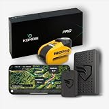 KOMOBI Pro Lock GPS para Moto con Localizador Antirrobo, Alarma y Seguimiento en Tiempo Real, Aviso al Móvil, Incluye Candado Antirrobo para Motocicleta