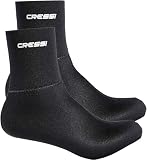 CRESSI Black Neoprene Socks Resilient 5mm XL