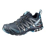 Salomon XA Pro 3D Gore-Tex Zapatillas de Trail Running para Hombre, Ajuste preciso, Agarre en todo tipo de terrenos, Impermeable, Navy Blazer, 42