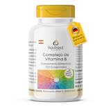 Vitamina B Complex - dosis alta - con 200μg de biotina y 150μg de ácido fólico - contiene todas las vitaminas B - vegano - 100 comprimidos | Warnke Vitalstoffe - Calidad de farmacia alemana