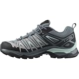 Salomon X Ultra Pioneer Gore-Tex Zapatillas de Senderismo para Mujer, Cualquier clima, Sujeción del pie segura, Estabilidad y amortiguación, Stormy Weather, 41 1/3
