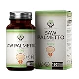EN Saw Palmetto, 180 Cápsulas, 320mg Serenoa Repens & Zinc
