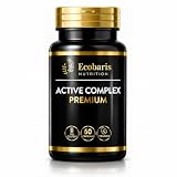 Ideal fit- Complemento Alimenticio con Cola Nítida, Cayena y Achicoria – Vegano y Sin Gluten – 60 Cápsulas Vegetales. Suplementos de Fitness. ECOBARIS Nutrition.
