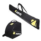 AUMTISC Juego de Bolsas de esquí y Bolsa para Botas de esquí, Longitud Ajustable hasta 200 cm, para 1 par de Botas de esquí