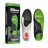 Flexor Plantillas Pro Trail Running para pie supinador, soporte en arco plantar, absorción de impacto, verde, talla 42, unisex