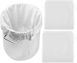 Firavggu 6 Unid Bolsa Filtro Nylon 80 Micras (45x60cm) - Bolsa para Cerveza Fruta Verdura Vino - Saco Filtración Prensa para Mermelada Leche de Frutos Secos