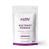 HSN Remolacha Roja en Polvo 500g | 100% Raíz de Remolacha (Beta vulgaris) | Beetroot Powder Natural para Smoothies, Zumos y Recetas | Vegano, Sin Gluten, Sin Aditivos, No-GMO | No Incluye Dosificador