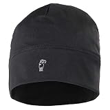 ALPIDEX Gorro Running Invierno Deportivo Hombre Mujer Sotocasco Fino Negro