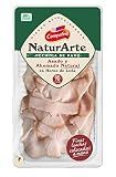 Naturarte - Pechuga de pavo 90% asado y ahumado al natural en horno de leña, 90 g