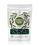 600 Comprimidos De Chlorella Y Espirulina. Dosis Máxima 6000mg. Energía Natural, Certificado. [vegano - Saciante - Detox] Alto Contenido De Proteínas. Superfood Rica En Clorofila Sin Aditivos.