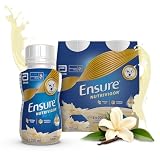 Ensure Nutrivigor Drink Vainilla 4 x 220 ml, Nutrición para Adultos | Complemento alimenticio, Batidos, HMB, Proteína, Vitaminas, Minerales, Fuerza y Energía, Inmunidad, Calcio, Vitamina C