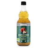 Vinagre de Manzana Madre Sin Filtrar Drasanvi Keto en 75cl Natural | Sin Filtrar, con la Madre del Vinagre Intacta, Elaborado a Partir de Manzanas Ecologicas, Apto para Veganos y Celiacos