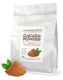 Cacao V Delta Cacao Puro en Polvo Natural 1Kg - Cacao en Polvo 10/12 Sin Azúcar, Sin Gluten, Sin Alérgenos, Vegano y No GMO - Antioxidante con Flavonoides para una alimentación Óptima