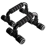 Asas para flexiones push up, soporte para flexiones, soporte para fitness, paralelos (Gris)