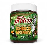 Life Pro Fit Food Protein Cream Choco Monky 250g | Crema hiperproteica (22%) con sabor a barritas de la infancia | Sin azúcares añadidos
