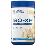 Applied Nutrition ISO-XP, proteína en polvo para batidos, vainilla, 850 g