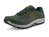 Topo Athletic Pursuit 2 - Tenis de Correr para Hombre, Ligeros, 0 mm, con Cordones caídos, Zapatos Deportivos para Correr, Gris/Naranja, 44.5 EU