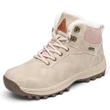 PASTAZA Botas de Nieve Deportes Invierno Forro Piel Zapatos Albaricoque 36 EU