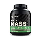 Optimum Nutrition Serious Mass Proteína para Ganar Peso, Sabor Chocolate, 2.73kg, 8 Servicios