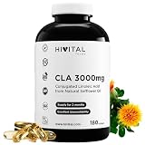 CLA Ácido Linoleico Conjugado 3000 mg por dosis. 180 perlas