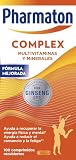 Pharmaton Complex Multivitamínico con Ginseng G115 Adultos, 100 Comprimidos | Energía para tu día. Con Ginseng G115, vitaminas y minerales. Ayuda al rendimiento físico y mental y a reducir el cansancio.